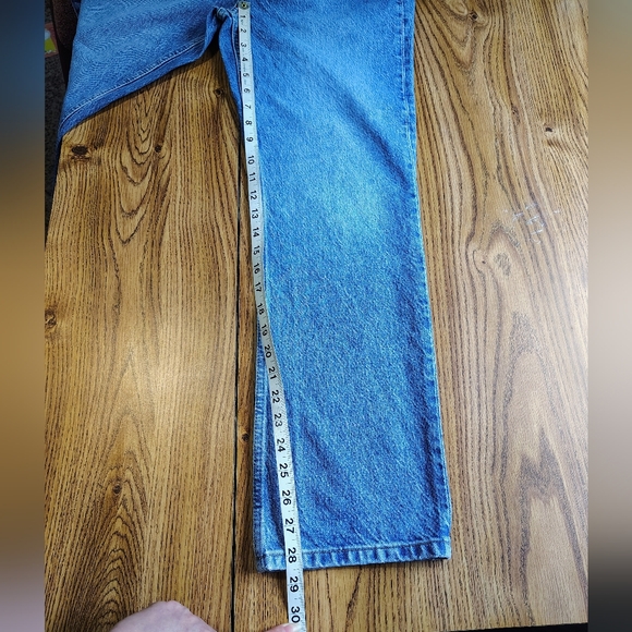 Reformation Cynthia High Rise Straight Women's Jeans Button Fly Medium Wash 27. - Picture 11 of 16